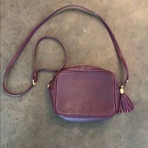 GiGi New York Madison Crossbody Pebble Grain